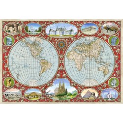 Mapa světa z roku 1607